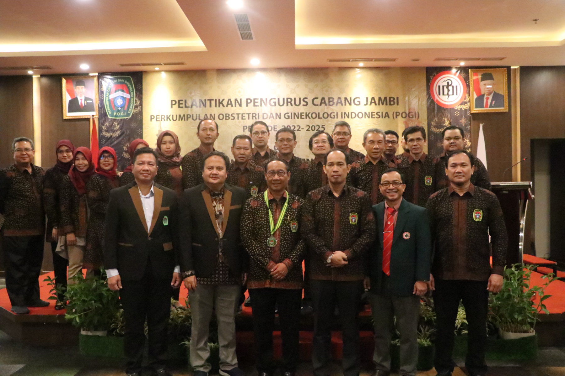 Pelantikan POGI Cabang Jambi