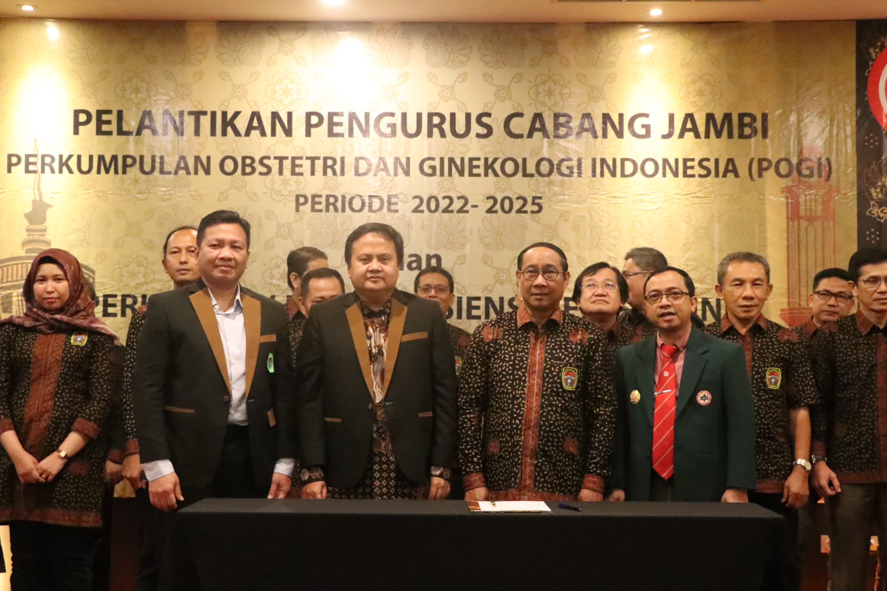 Pelantikan POGI Cabang Jambi