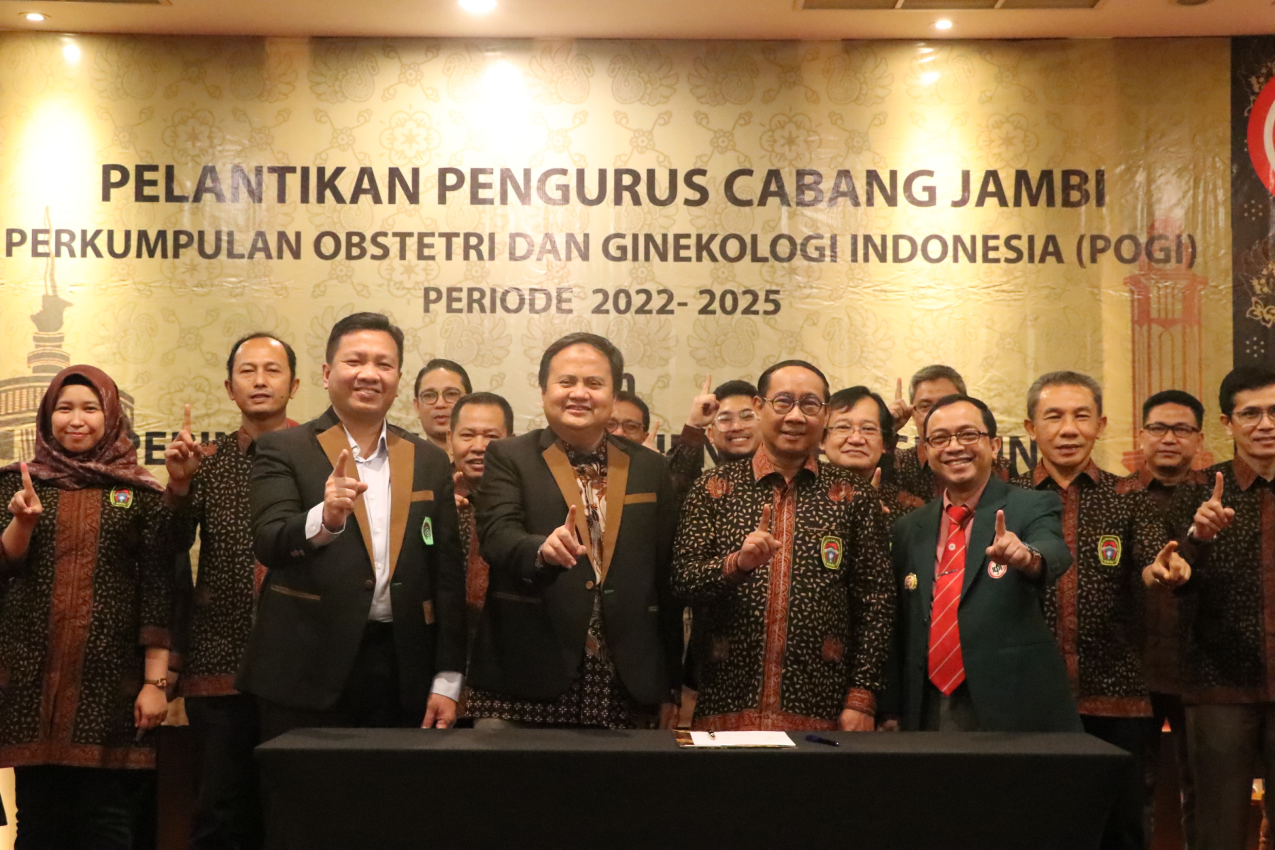 Pelantikan POGI Cabang Jambi