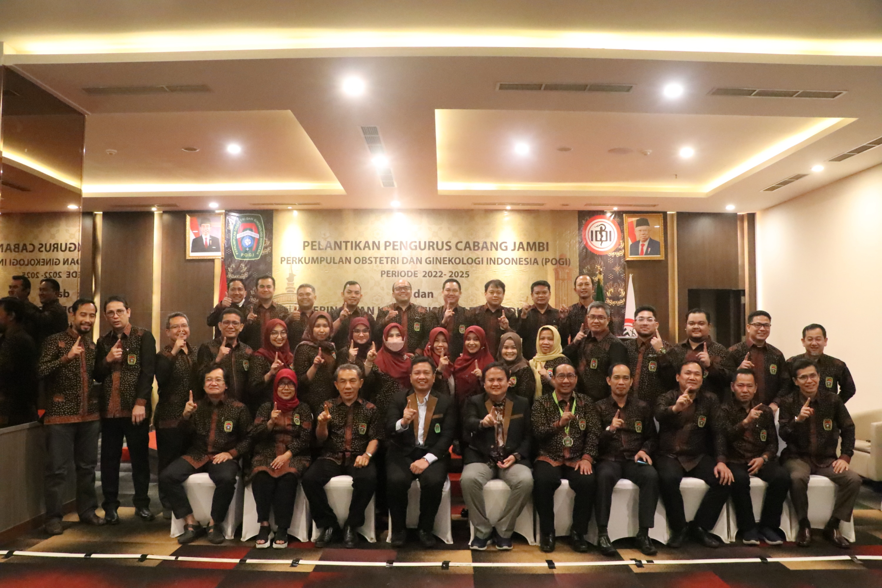 Pelantikan POGI Cabang Jambi