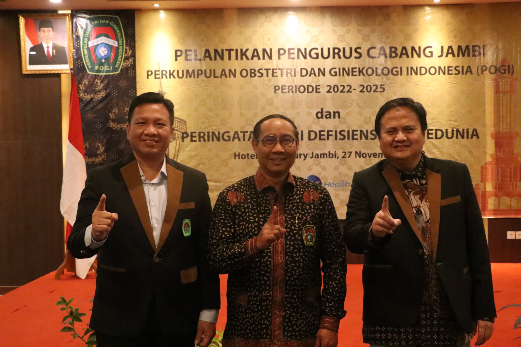 Pelantikan POGI Cabang Jambi