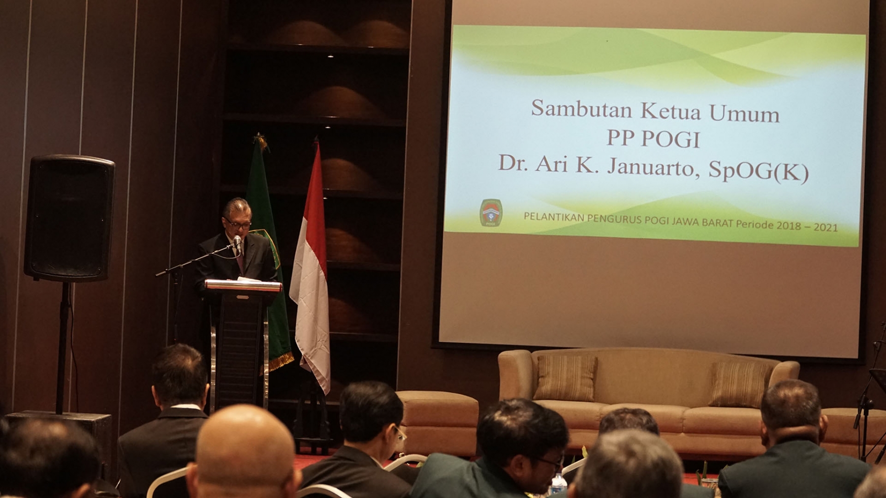 Pelantikan POGI Cabang Jawa Barat