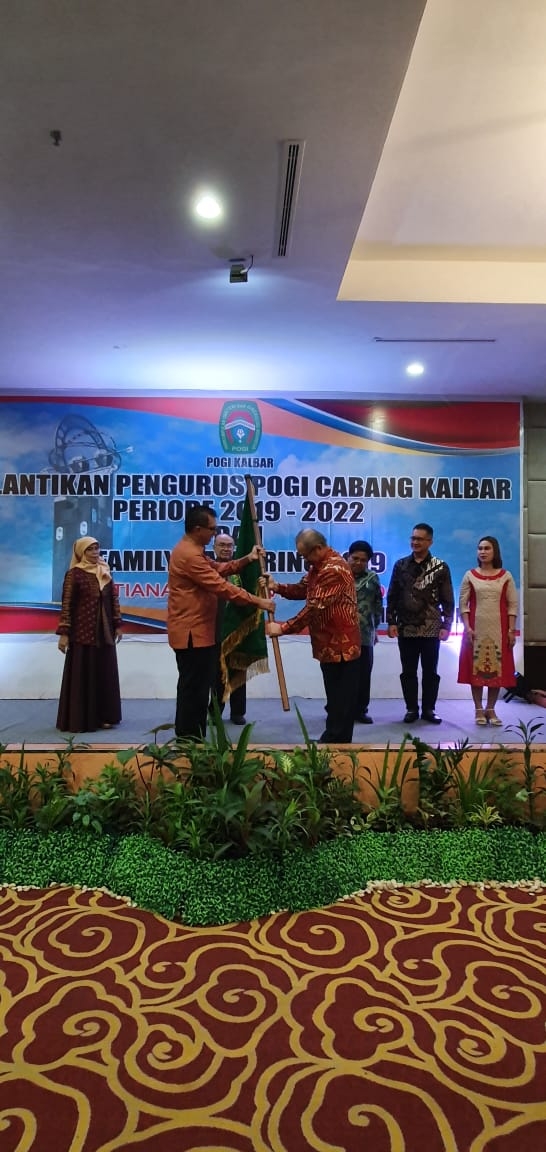 Pelantikan POGI Cabang Kalimantan Barat Periode 2019 - 2022