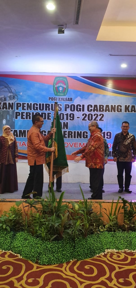 Pelantikan POGI Cabang Kalimantan Barat Periode 2019 - 2022