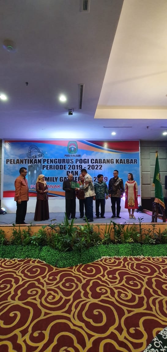 Pelantikan POGI Cabang Kalimantan Barat Periode 2019 - 2022