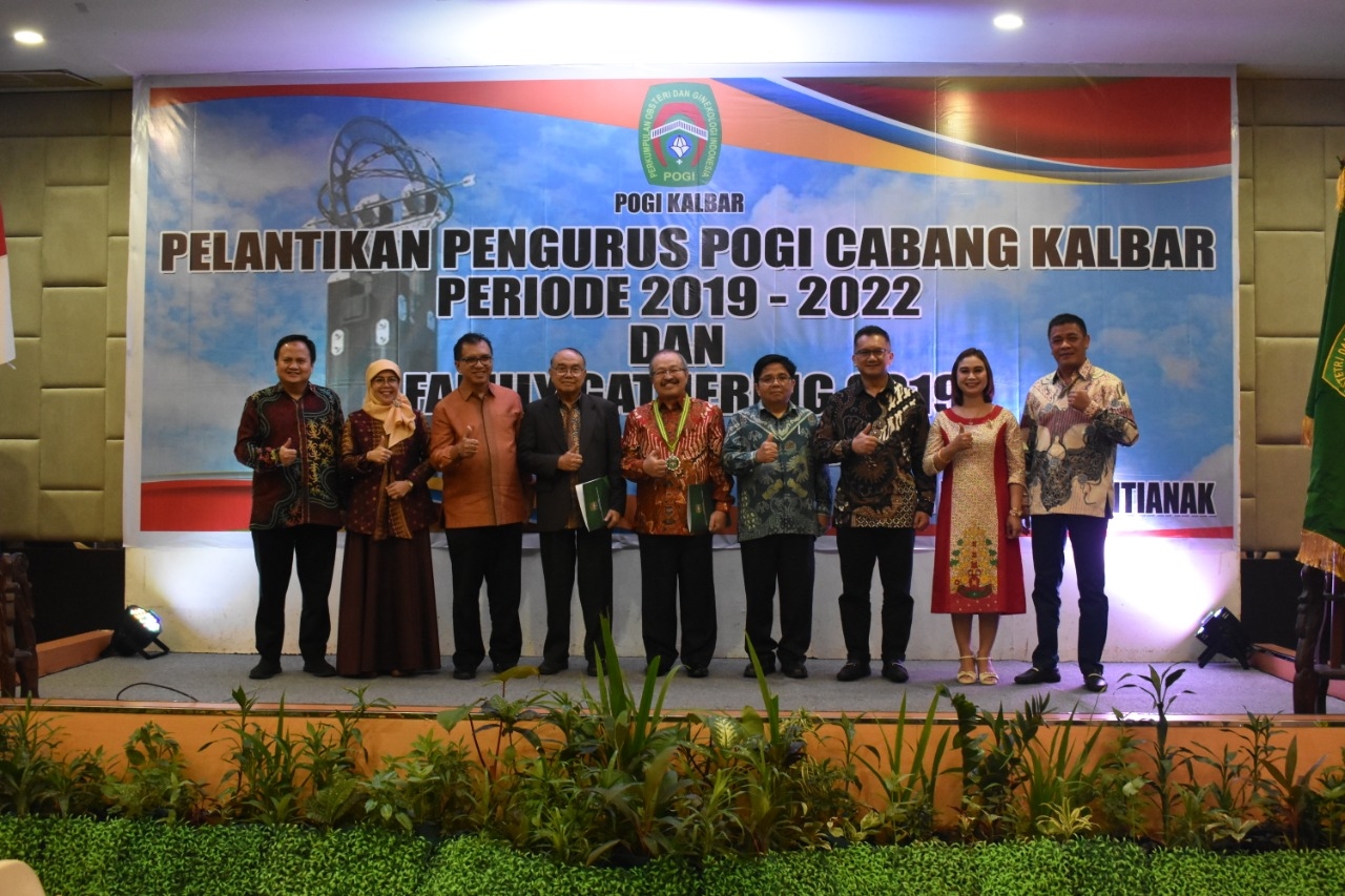 Pelantikan POGI Cabang Kalimantan Barat Periode 2019 - 2022