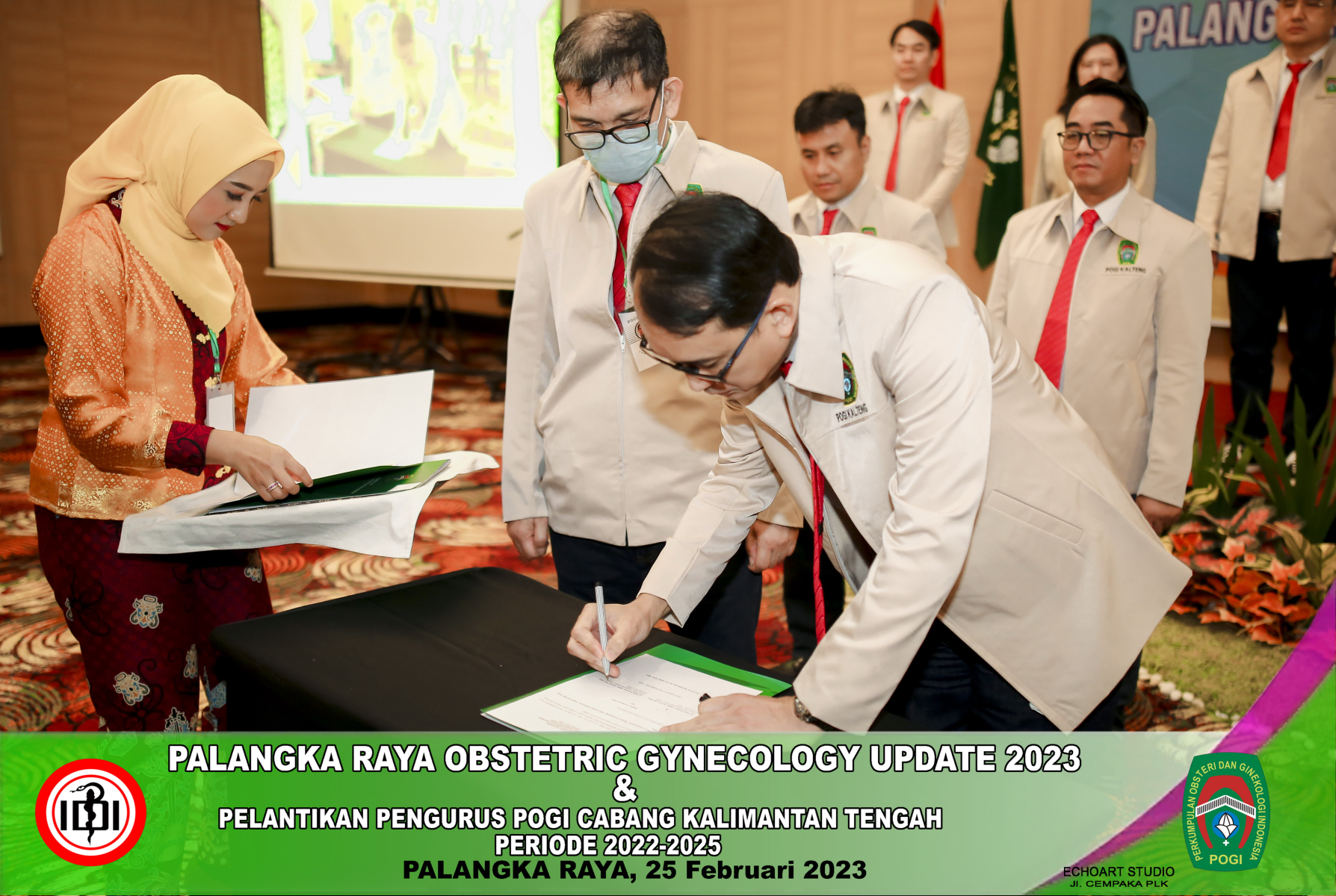 Pelantikan POGI Cabang  Kalteng