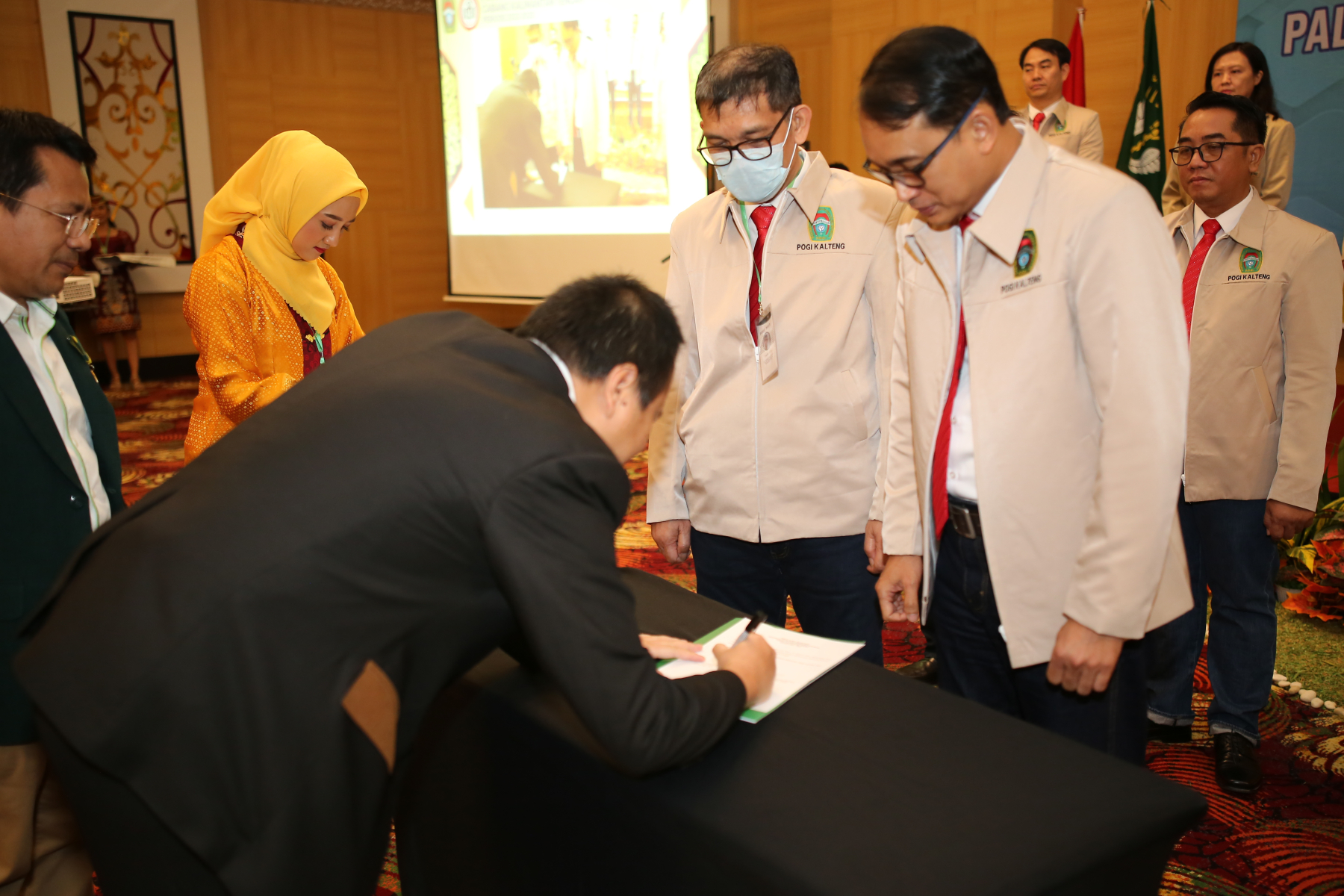 Pelantikan POGI Cabang  Kalteng