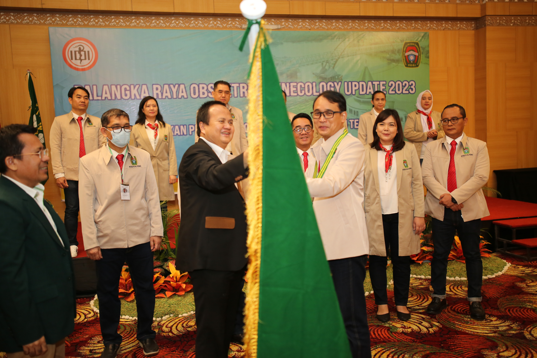 Pelantikan POGI Cabang  Kalteng
