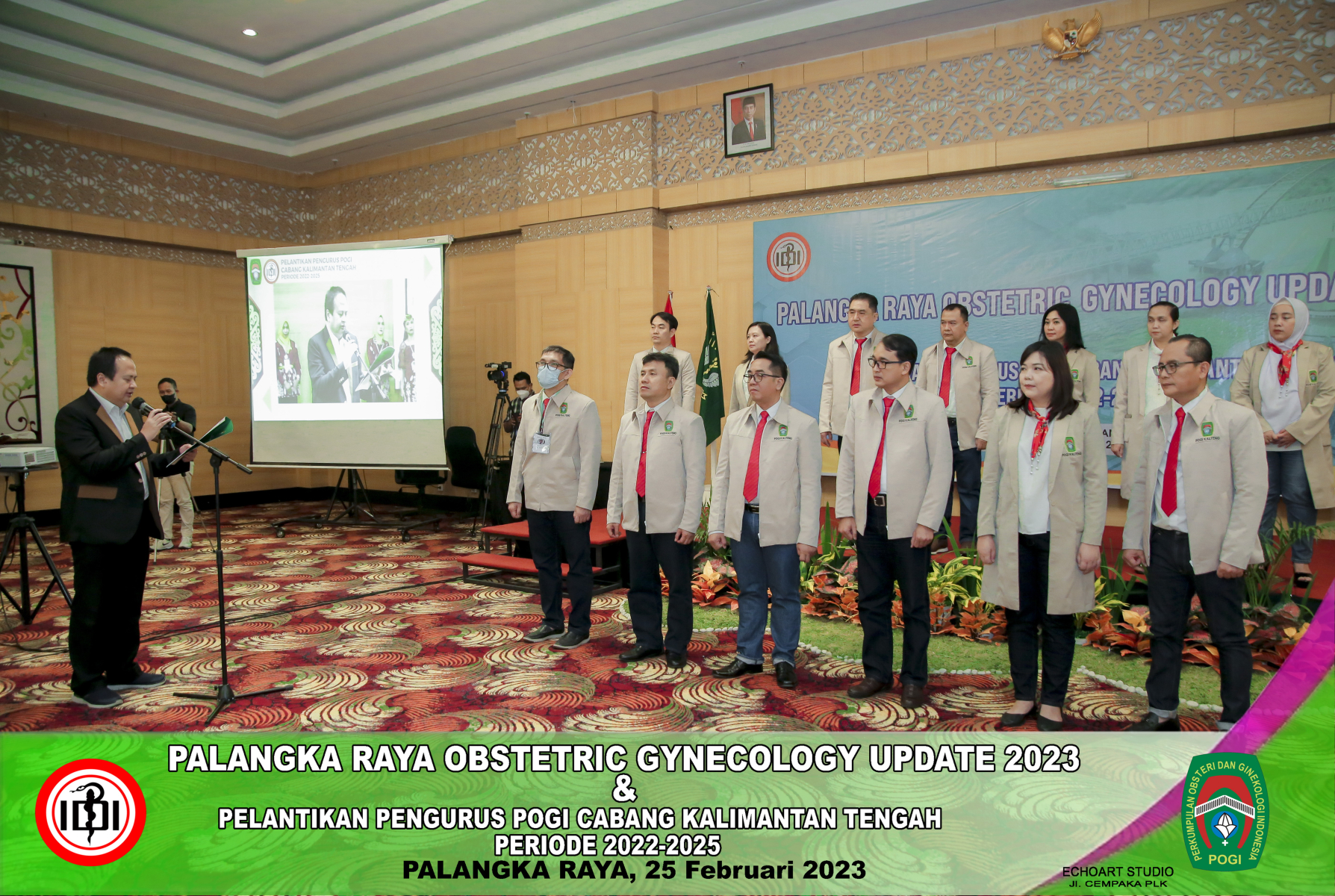Pelantikan POGI Cabang  Kalteng