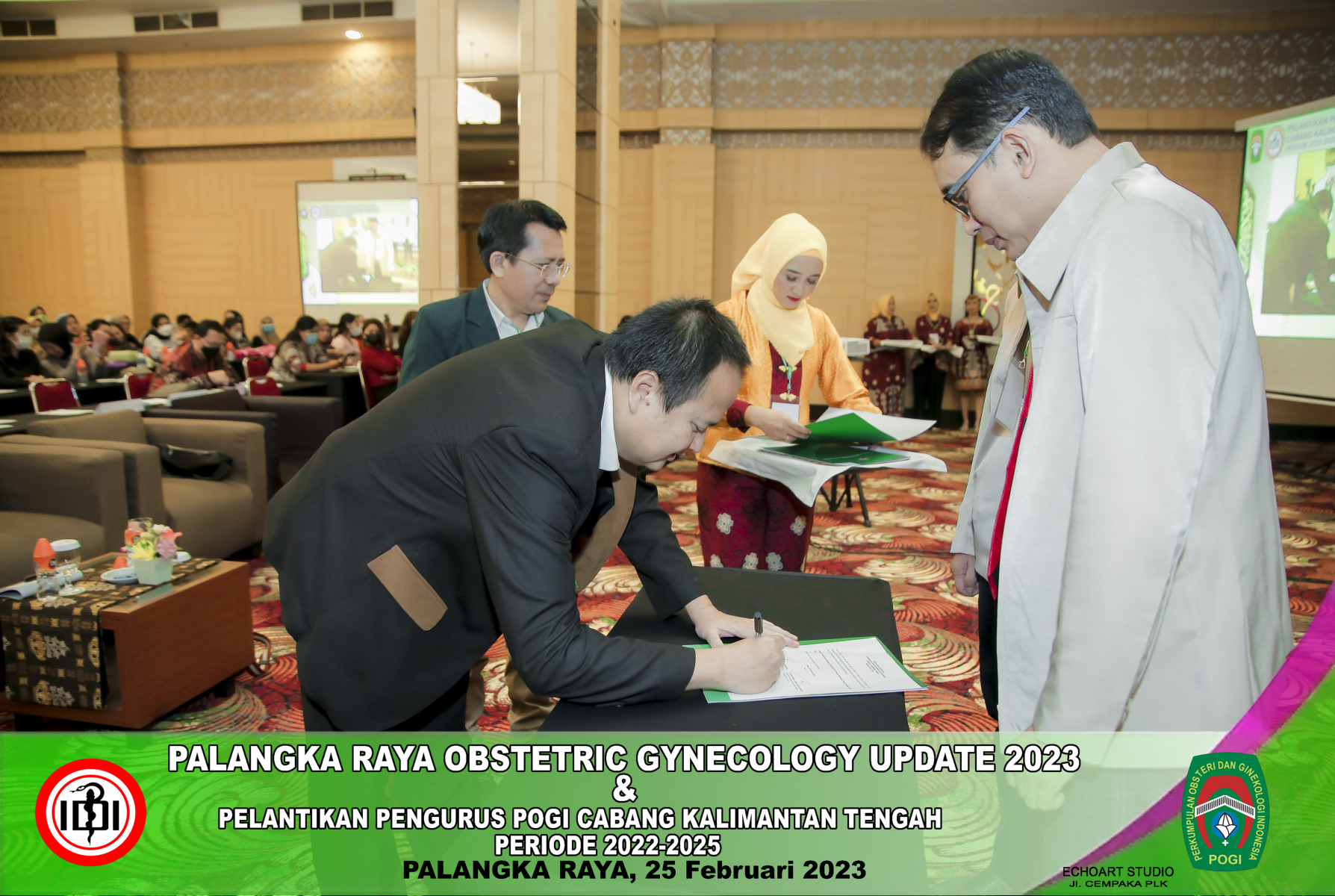 Pelantikan POGI Cabang  Kalteng
