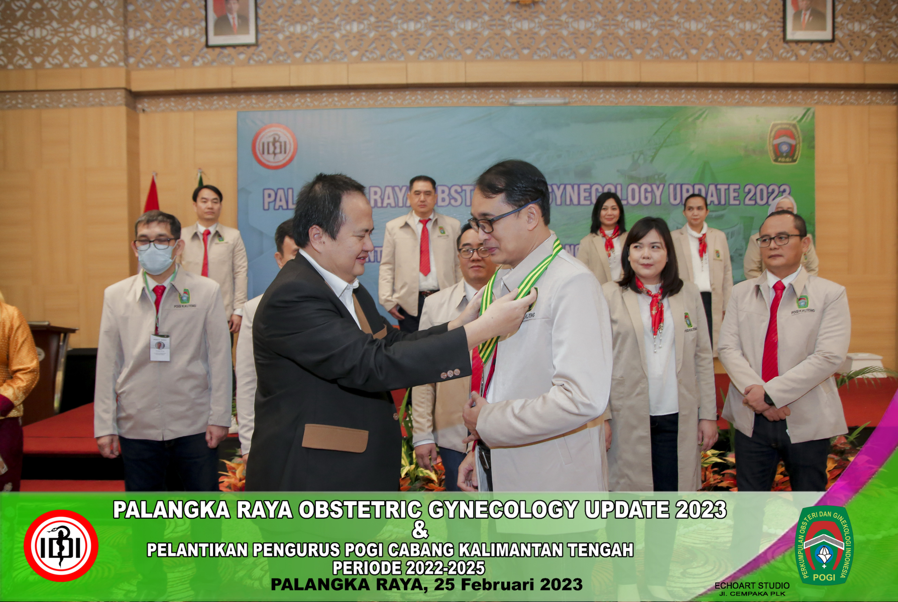 Pelantikan POGI Cabang  Kalteng