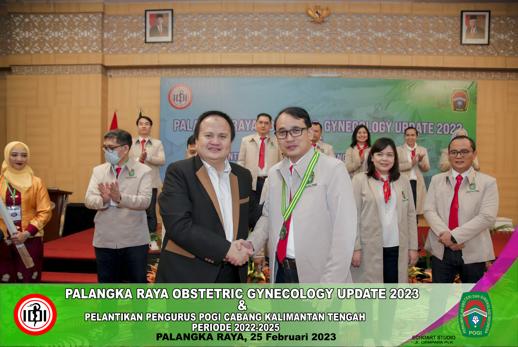 Pelantikan POGI Cabang  Kalteng