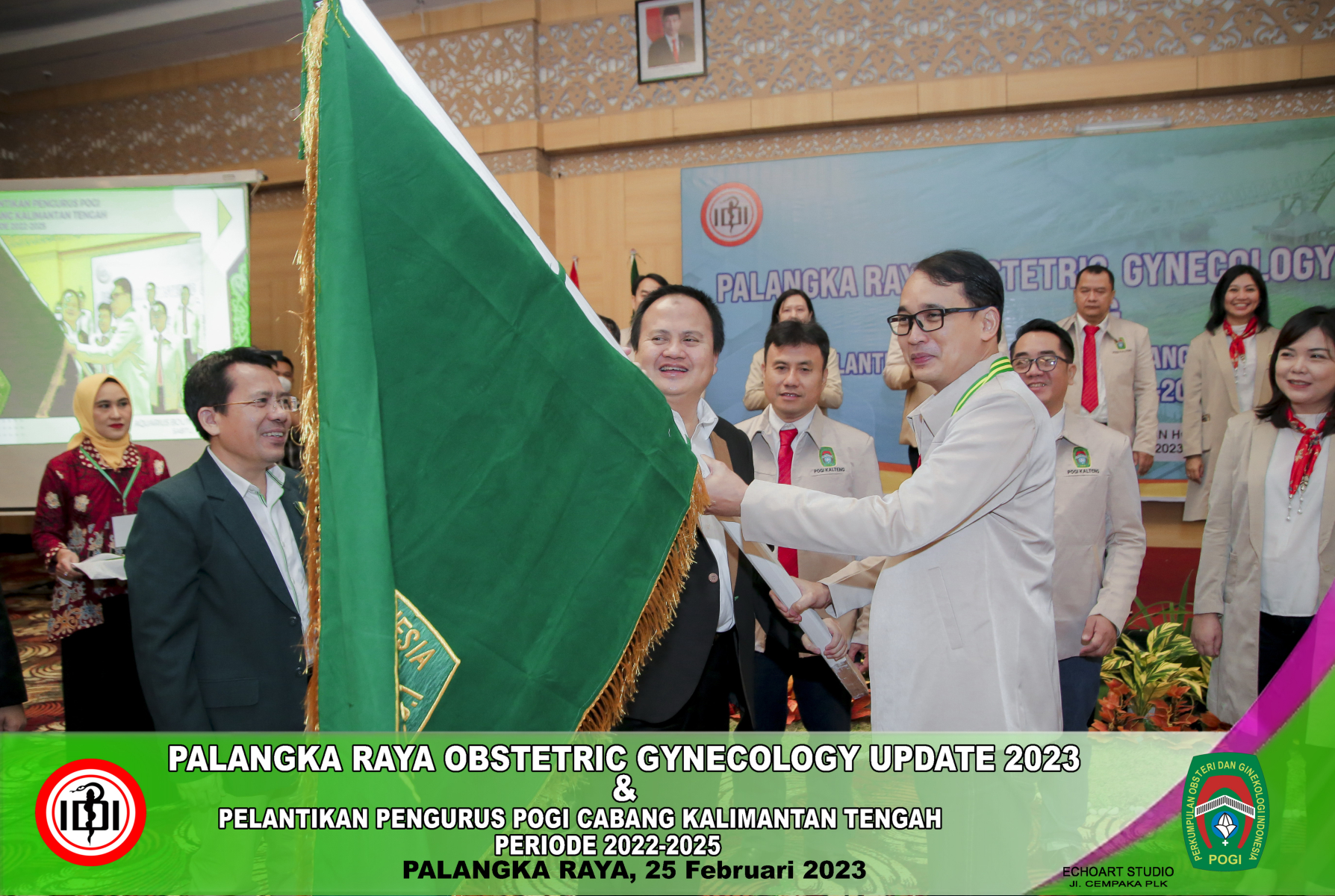 Pelantikan POGI Cabang  Kalteng