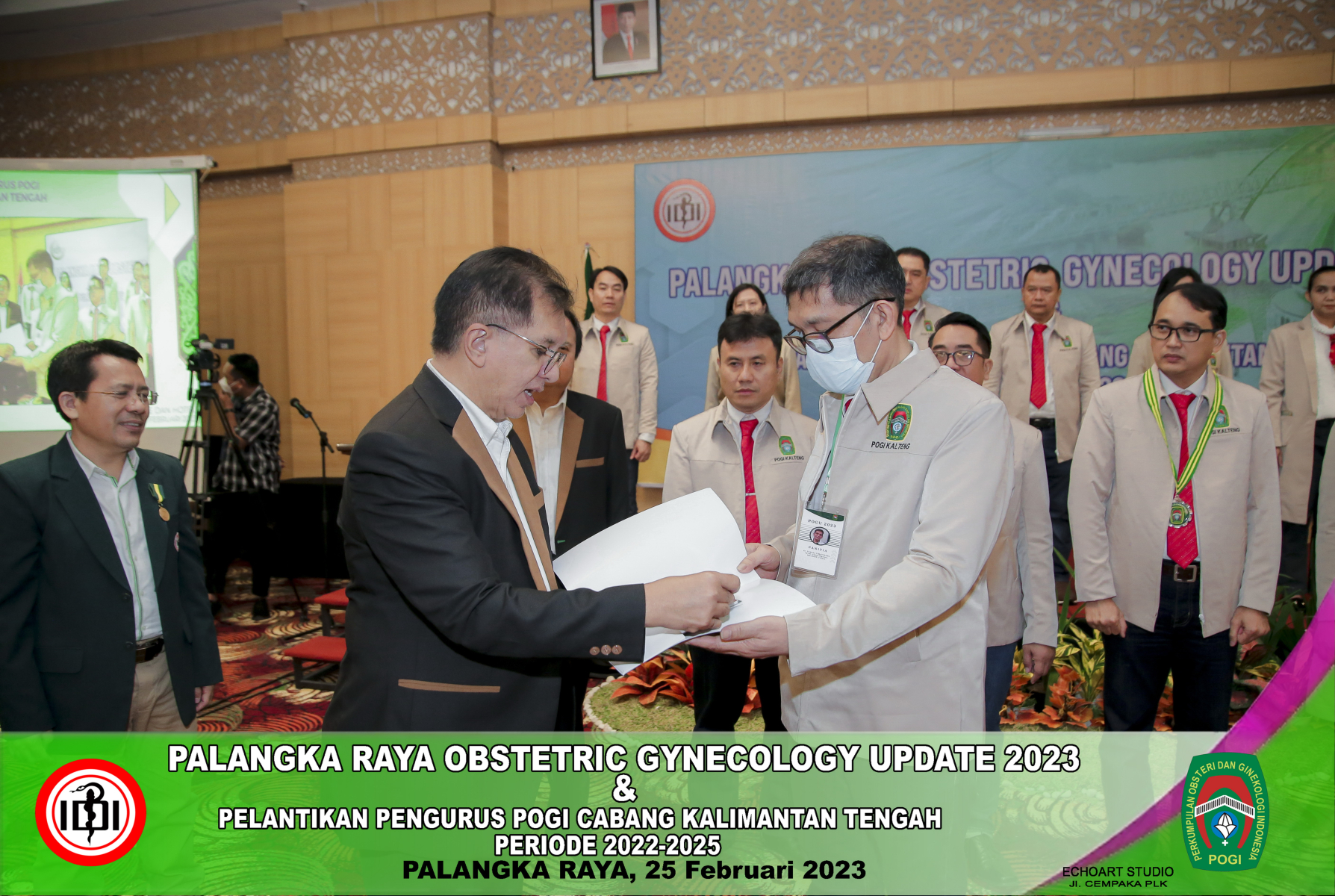 Pelantikan POGI Cabang  Kalteng