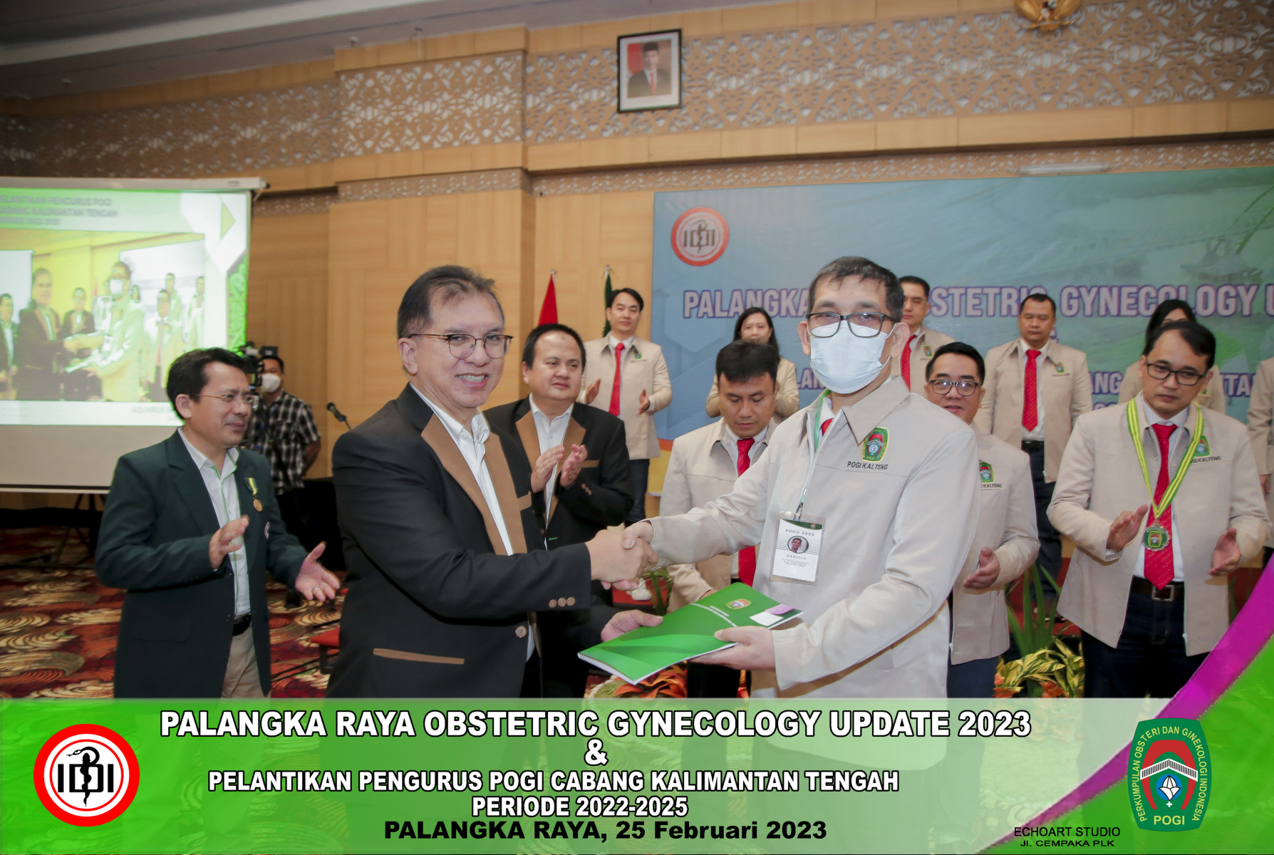 Pelantikan POGI Cabang  Kalteng
