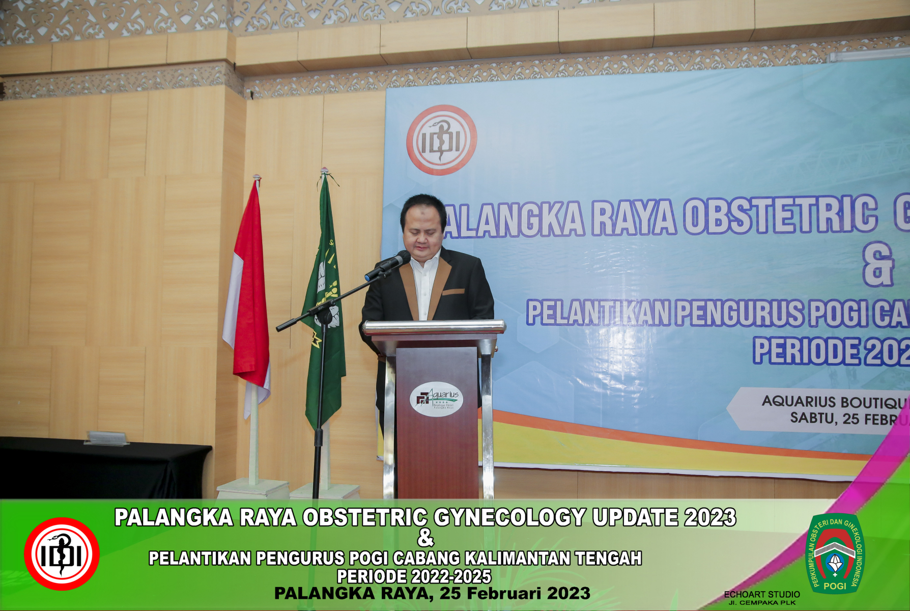 Pelantikan POGI Cabang  Kalteng
