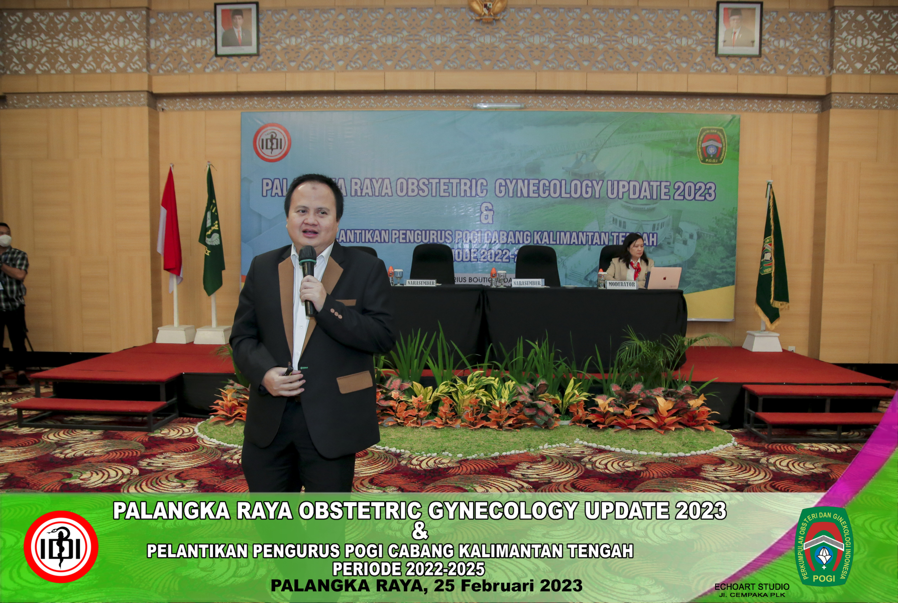 Pelantikan POGI Cabang  Kalteng