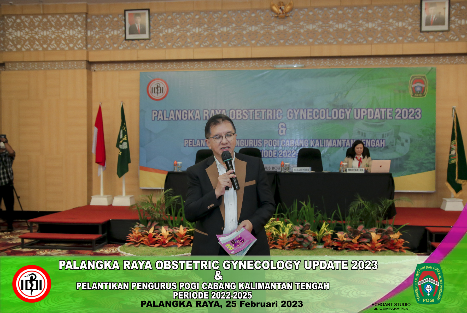 Pelantikan POGI Cabang  Kalteng