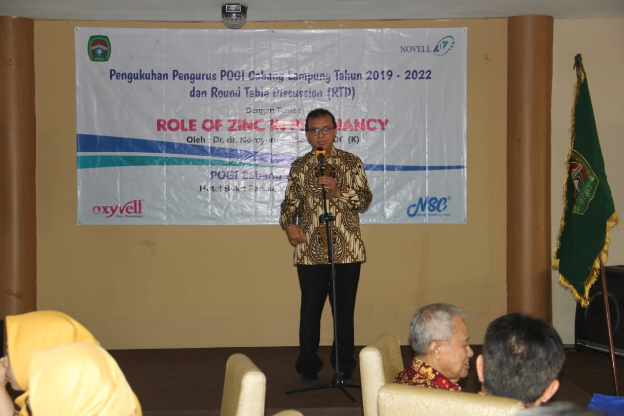 Pelantikan POGI Cabang Lampung Periode 2019 - 2022