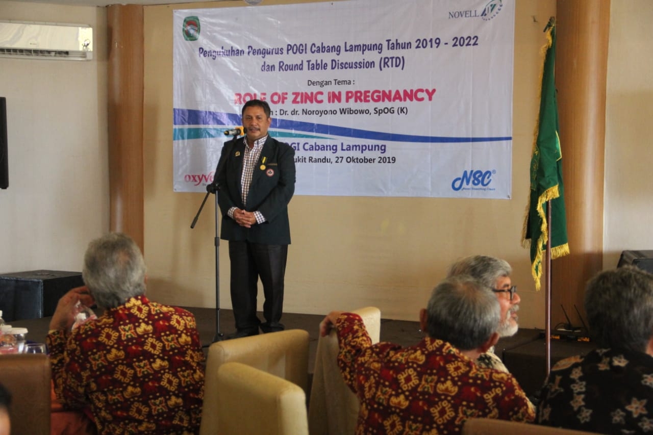 Pelantikan POGI Cabang Lampung Periode 2019 - 2022