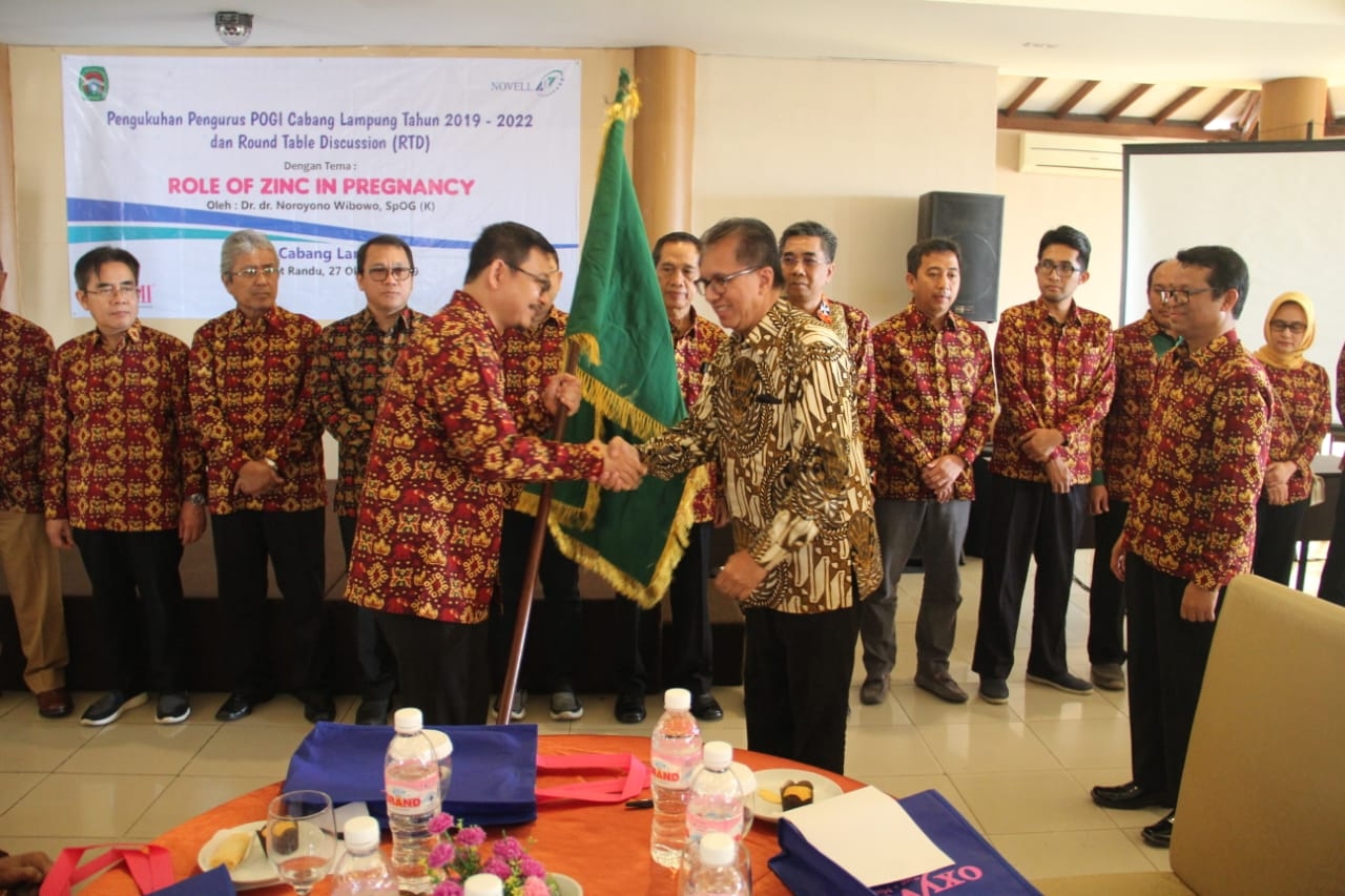 Pelantikan POGI Cabang Lampung Periode 2019 - 2022