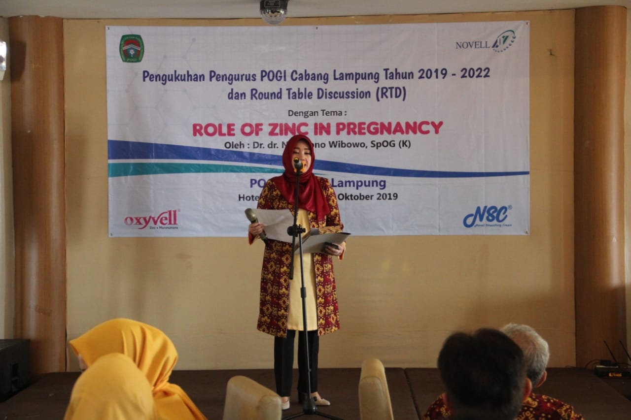 Pelantikan POGI Cabang Lampung Periode 2019 - 2022