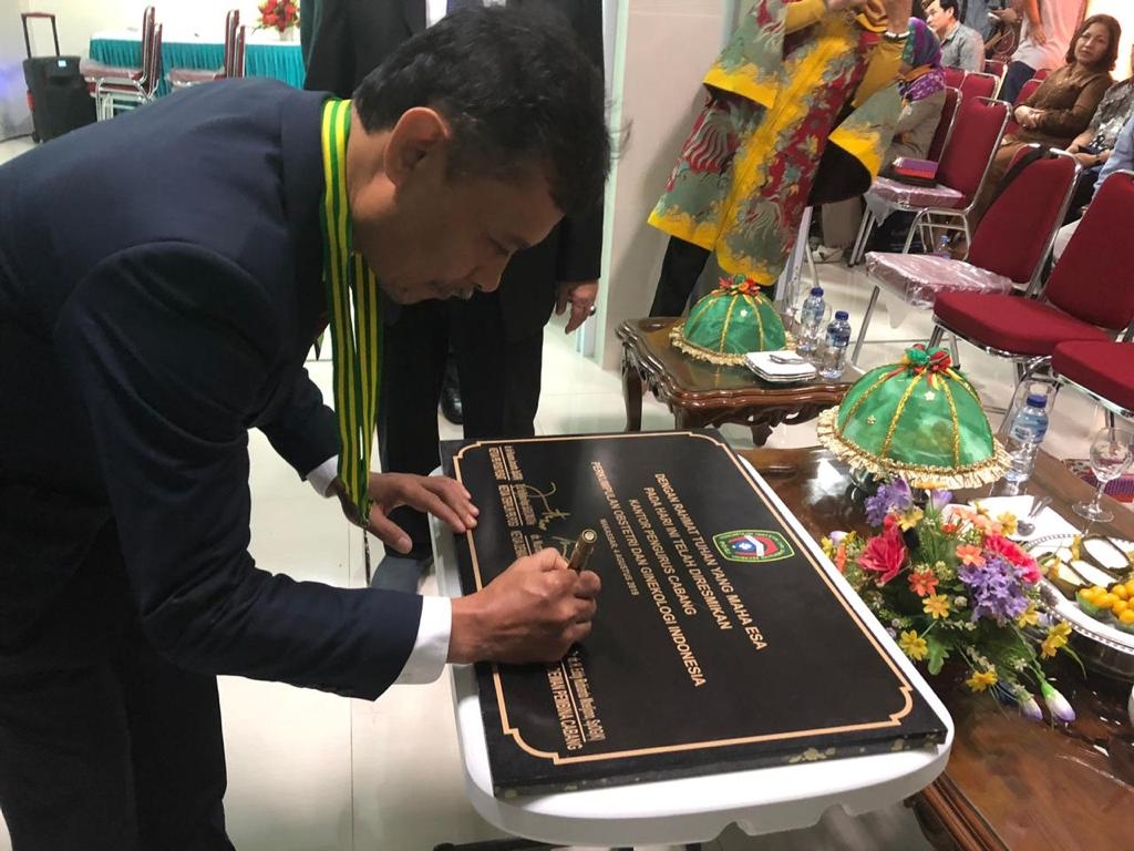 Pelantikan POGI Cabang Makassar Periode 2018 - 2021