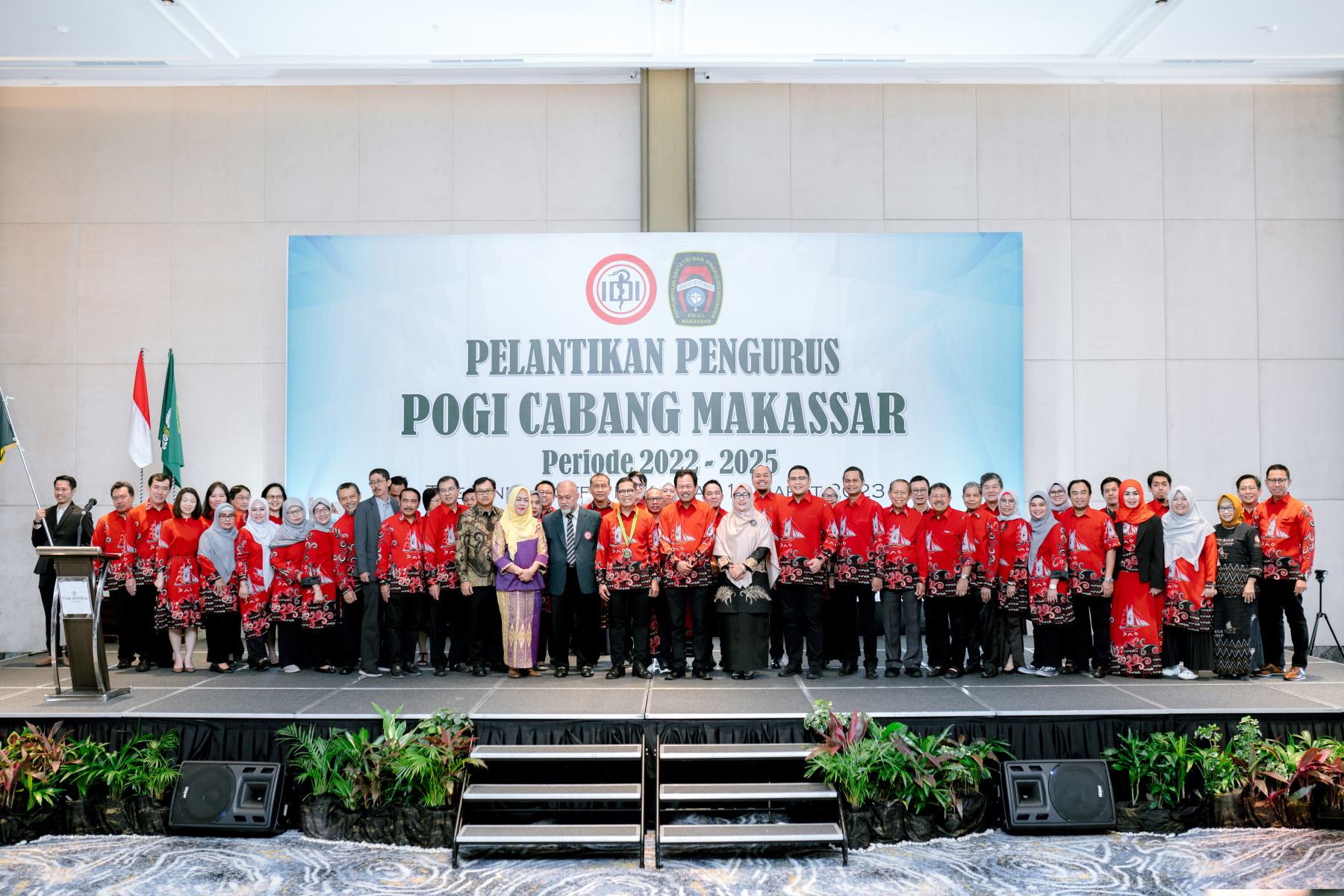 Pelantikan POGI Cabang Makassar