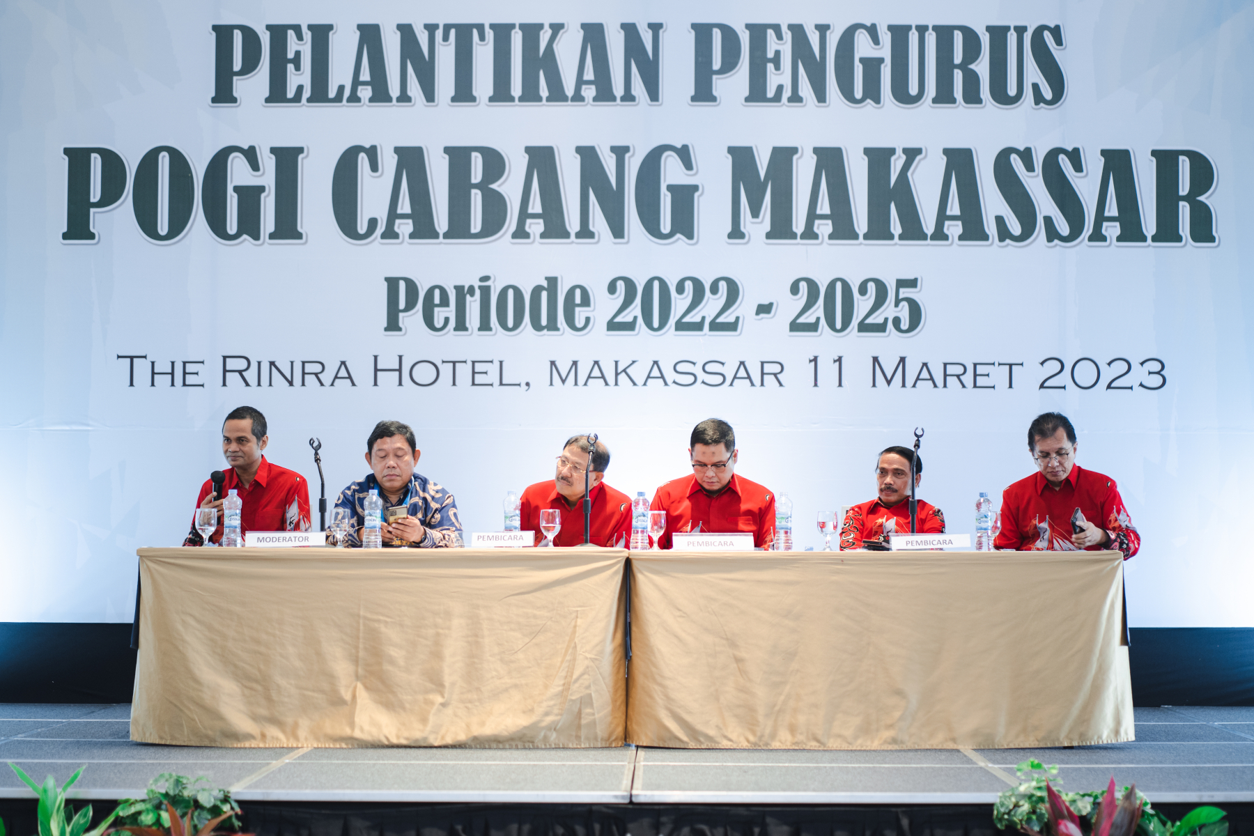 Pelantikan POGI Cabang Makassar