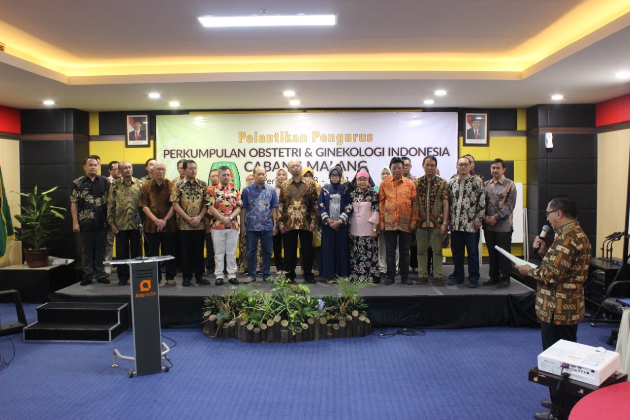 Pelantikan POGI Cabang Malang Periode 2018 - 2021