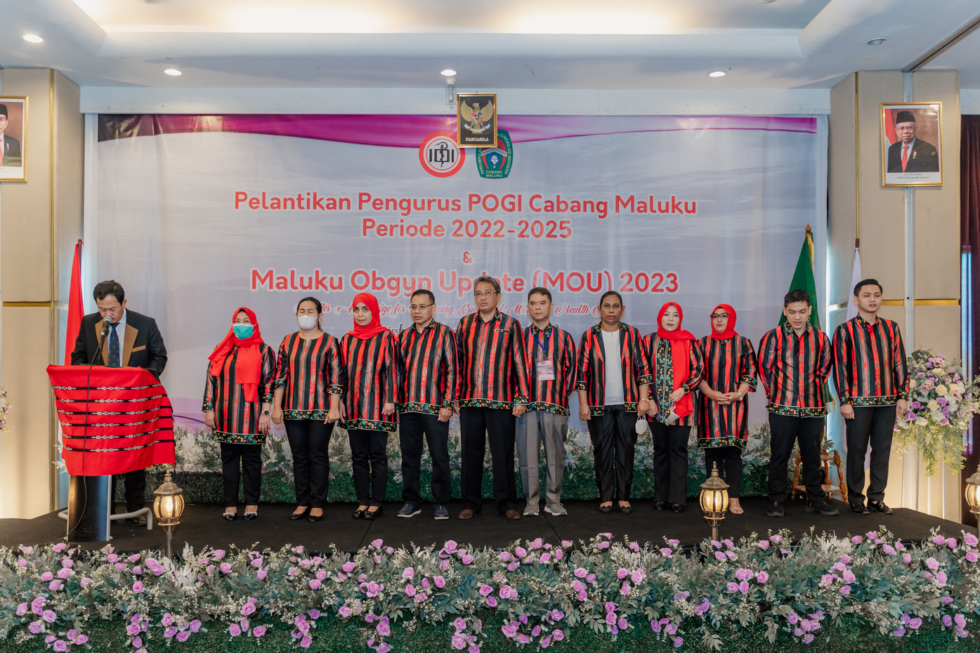Pelantikan POGI Cabang Maluku