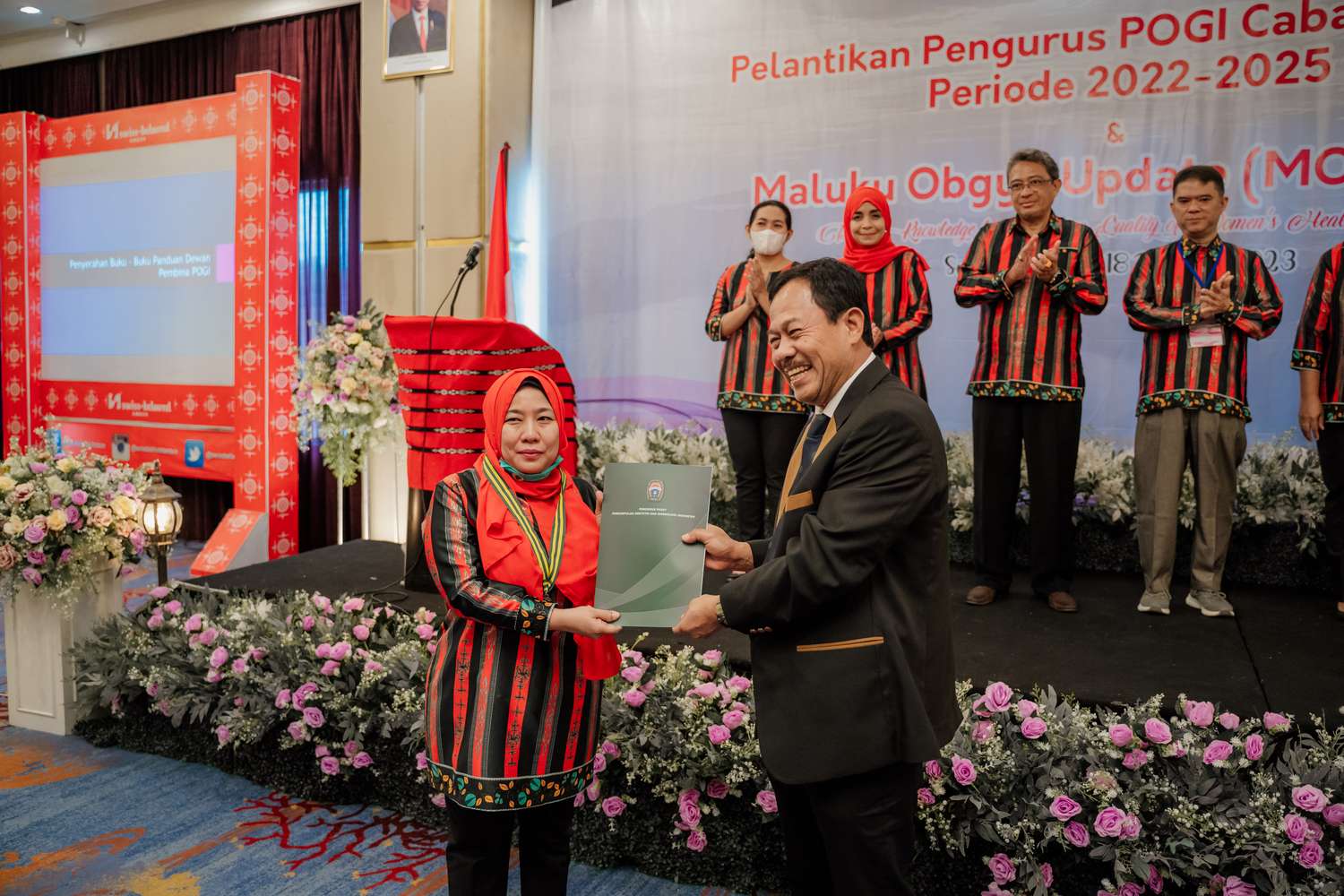 Pelantikan POGI Cabang Maluku