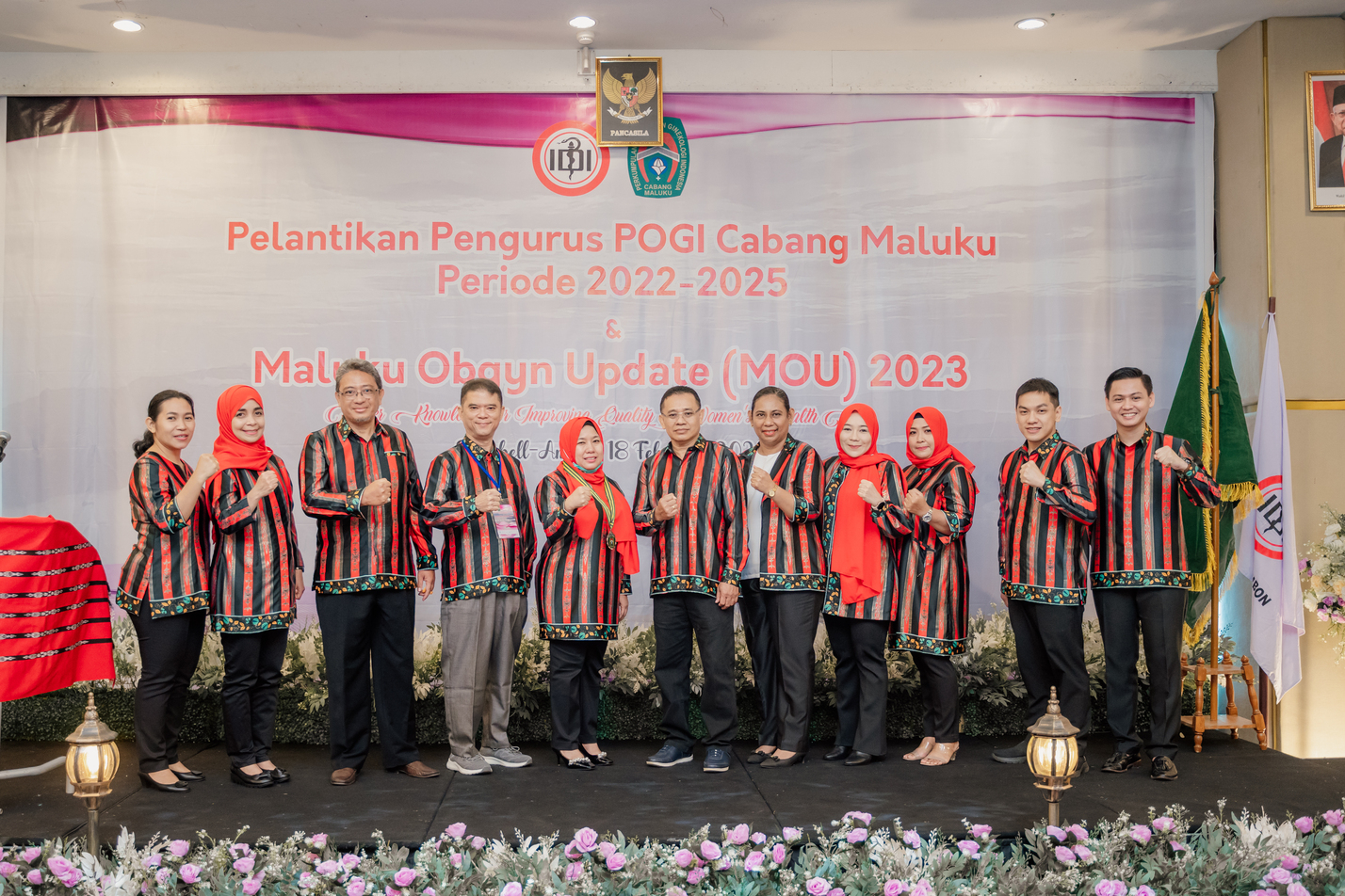 Pelantikan POGI Cabang Maluku