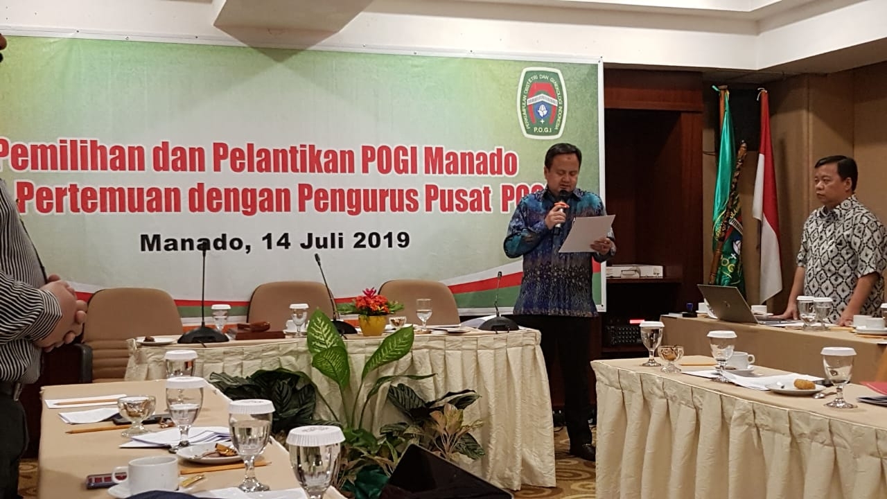 Pelantikan POGI Cabang Manado Periode 2018 - 2021