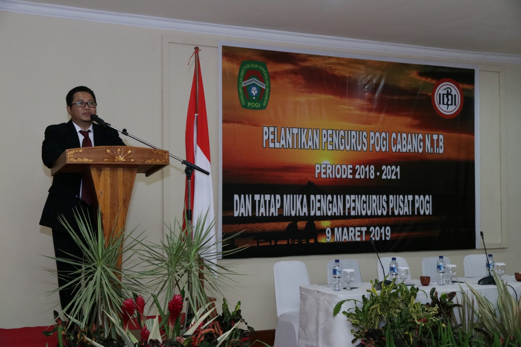 Pelantikan POGI Cabang NTB