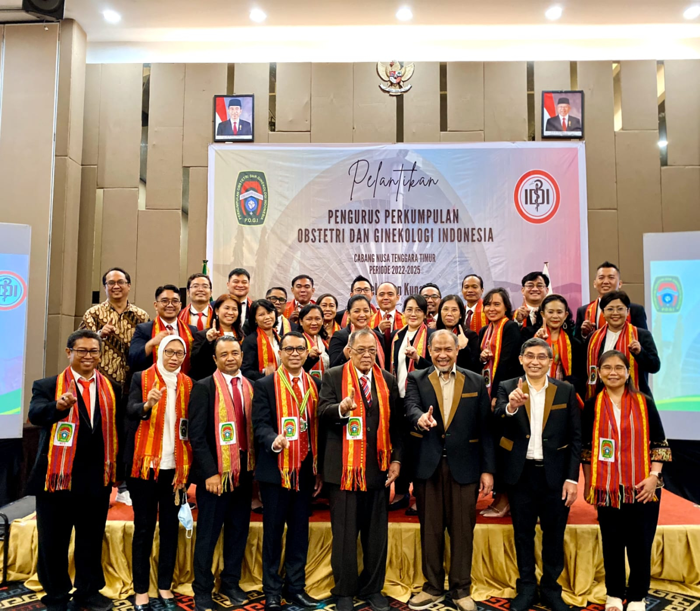 Pelantikan POGI Cabang NTT