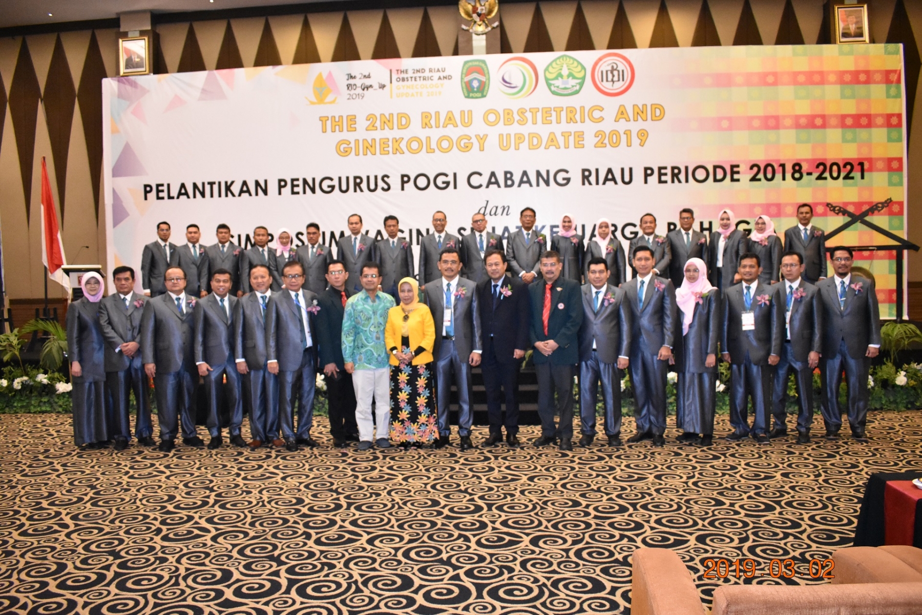 Pelantikan POGI Cabang Riau
