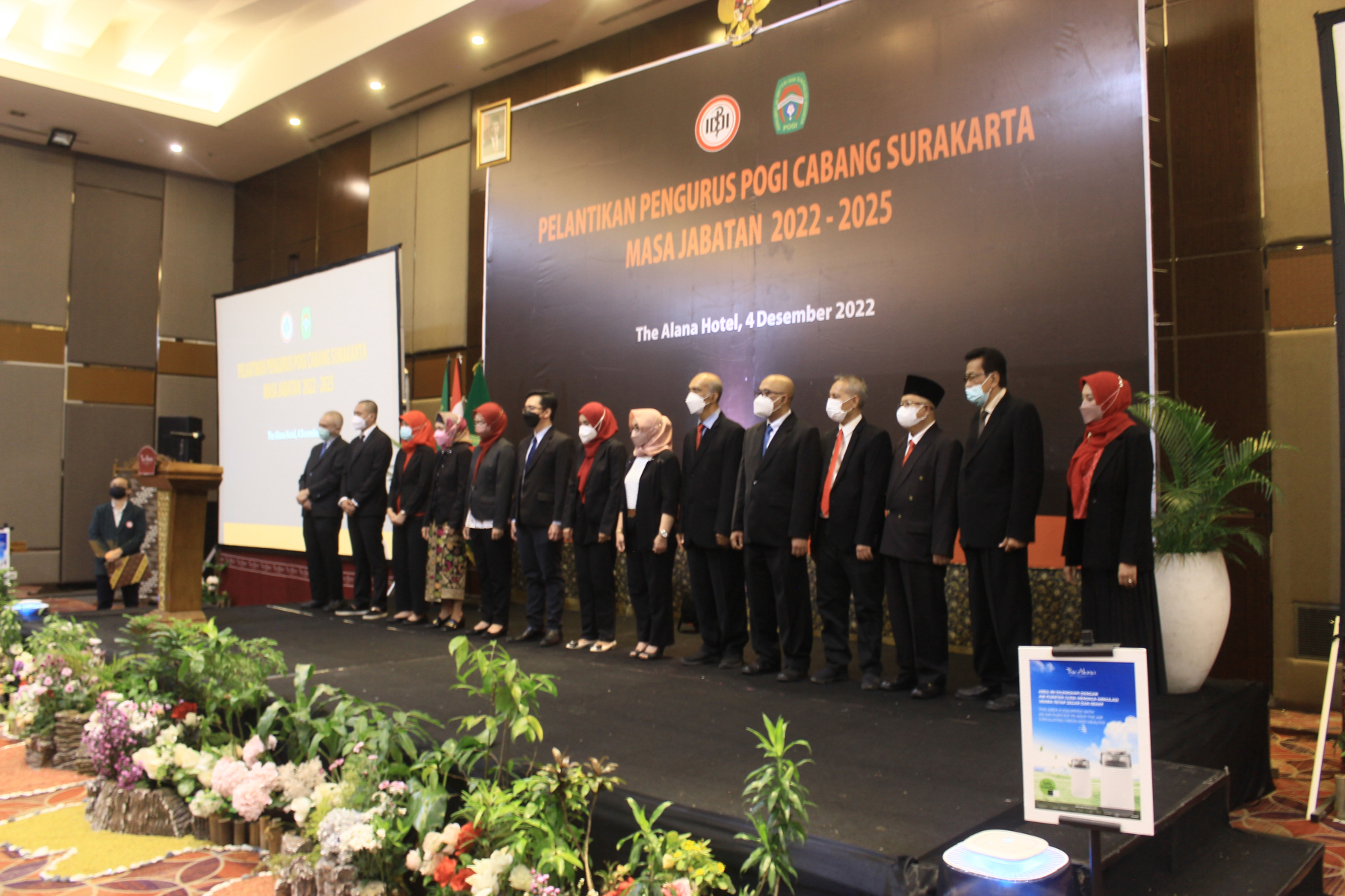 Pelantikan POGI Cabang Solo