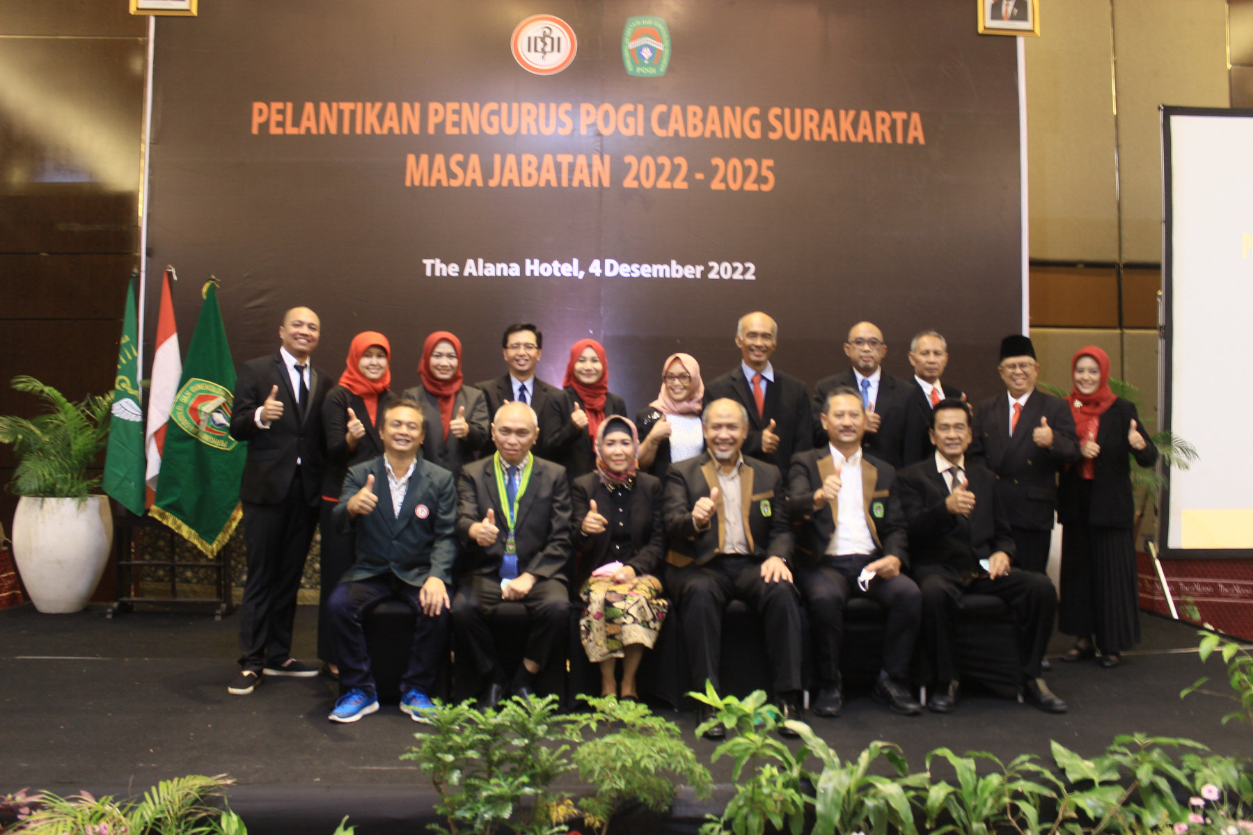 Pelantikan POGI Cabang Solo