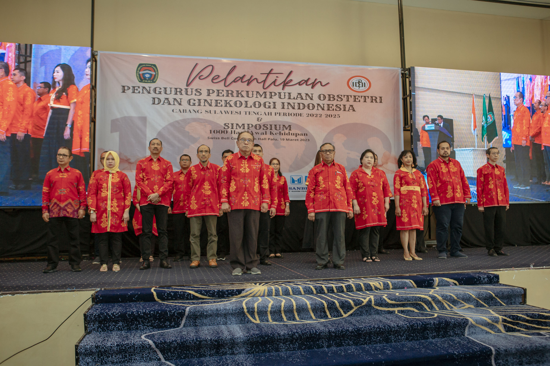 Pelantikan POGI Cabang Sulawesi Tengah