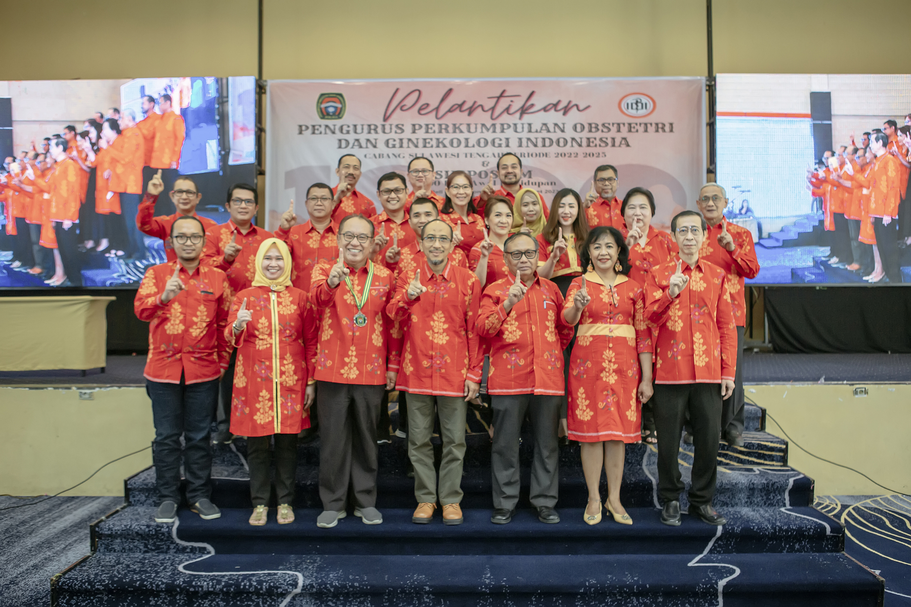 Pelantikan POGI Cabang Sulawesi Tengah