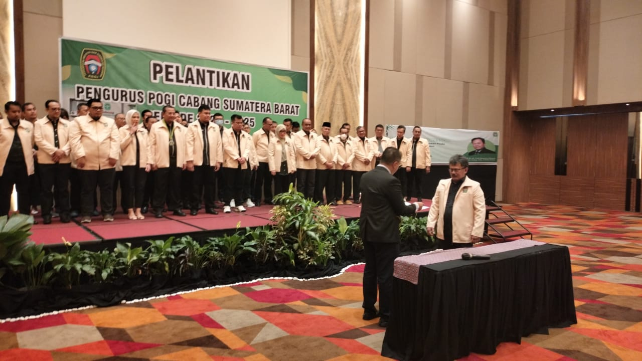 Pelantikan POGI Cabang Sumatera Barat