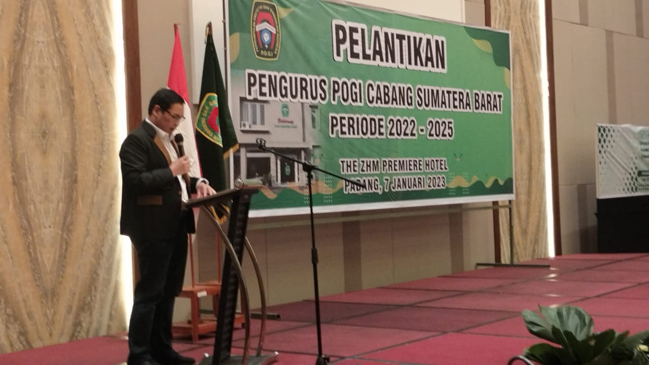 Pelantikan POGI Cabang Sumatera Barat
