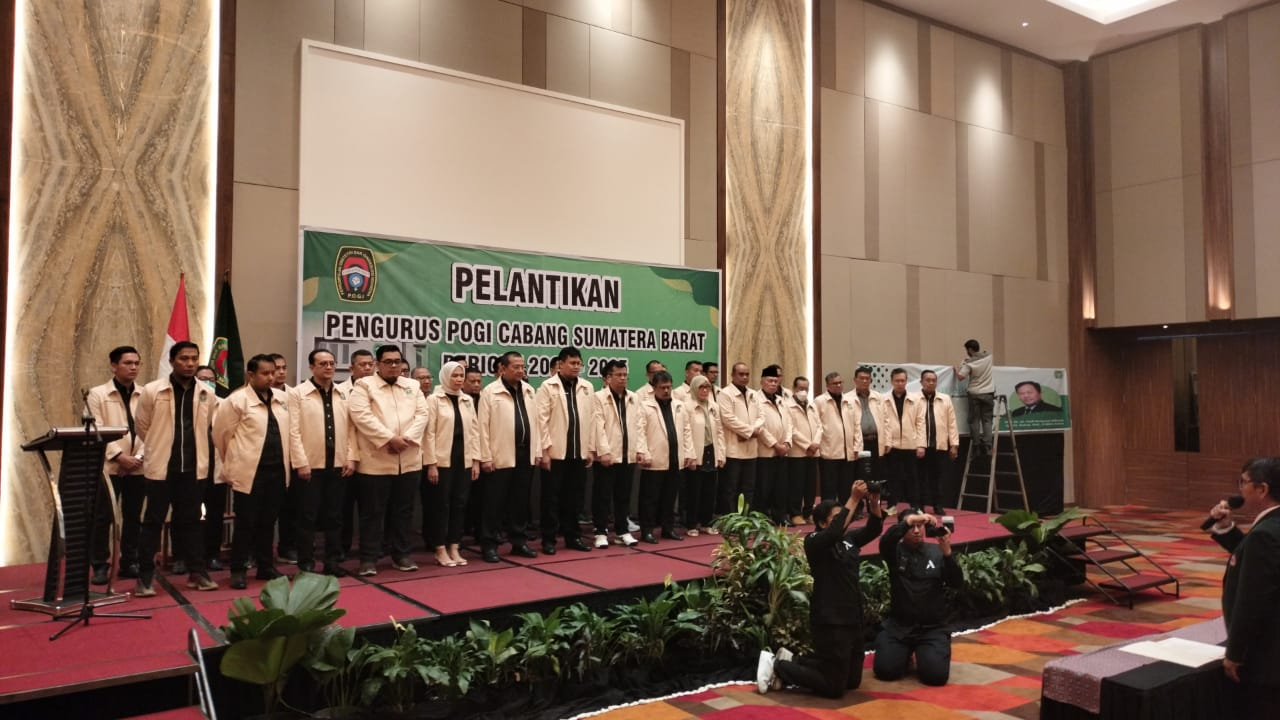 Pelantikan POGI Cabang Sumatera Barat