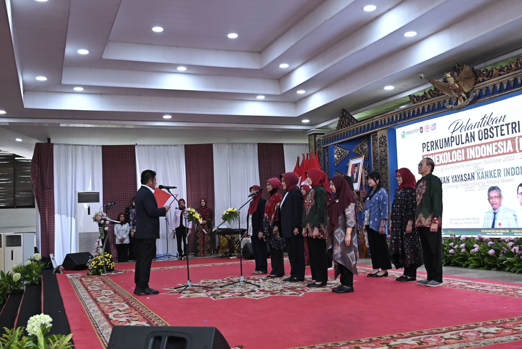 Pelantikan POGI Cabang Sumatera Selatan