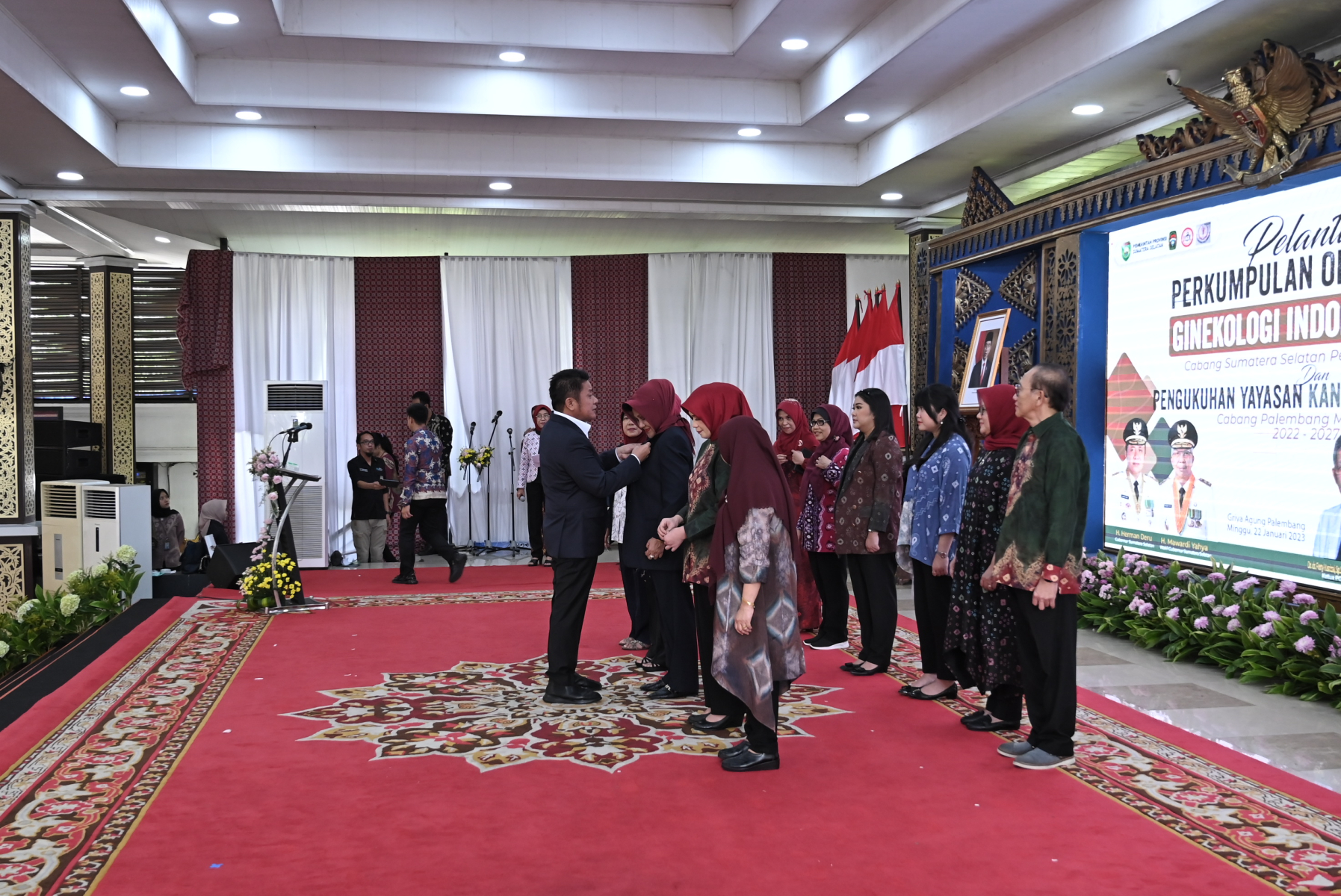 Pelantikan POGI Cabang Sumatera Selatan