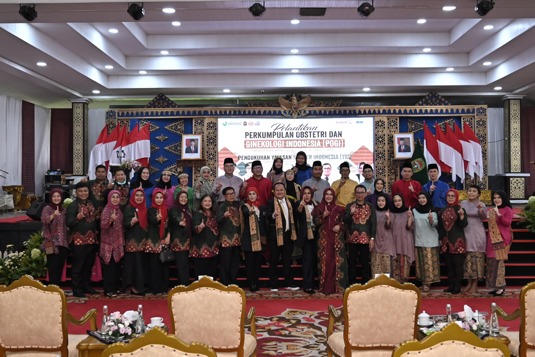 Pelantikan POGI Cabang Sumatera Selatan