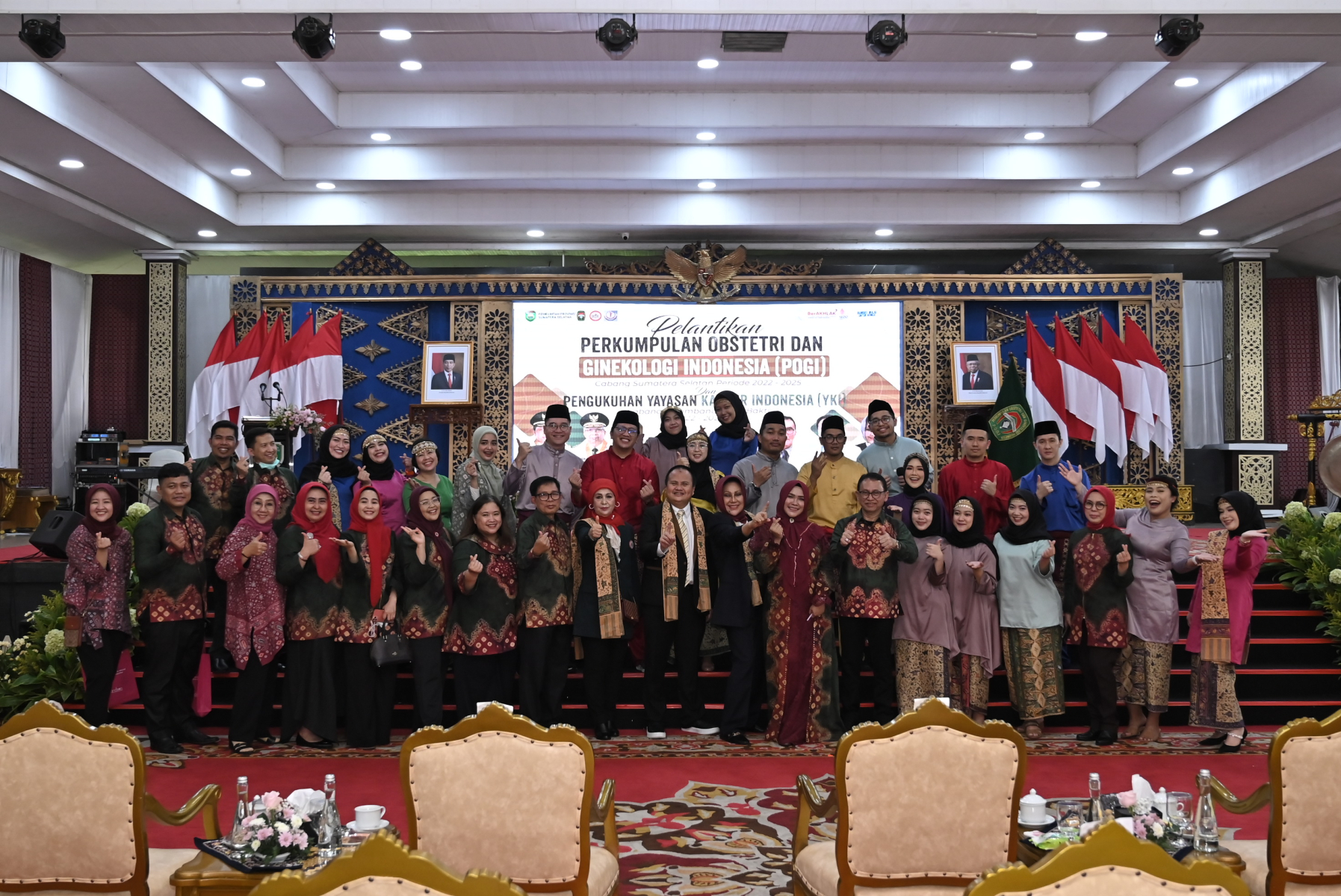 Pelantikan POGI Cabang Sumatera Selatan