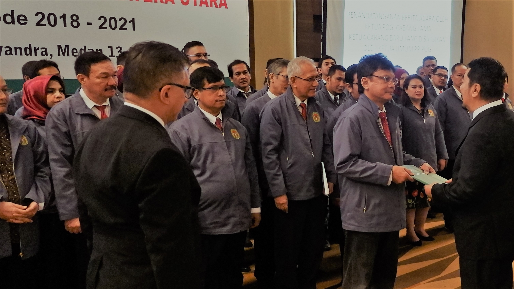 Pelantikan POGI Cabang Sumatera Utara Periode 2018 - 2021